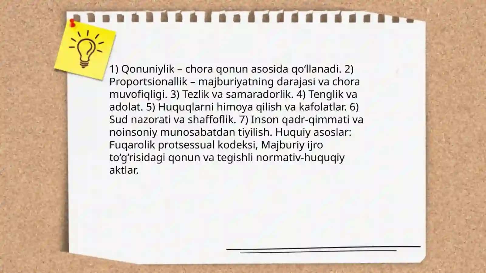 Fuqarolik huquqida Protsessual majburlov choralari 4