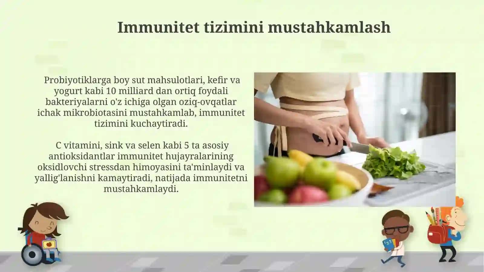 Hayot tarzi va salomatlik mexanizmi 4