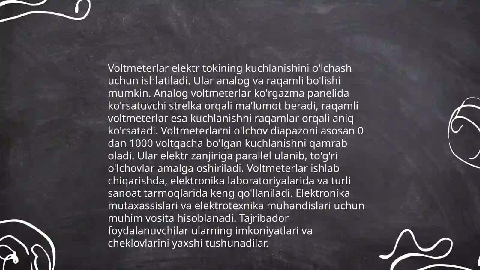 Elektromexanik elektr oʻlchov asboblari 4