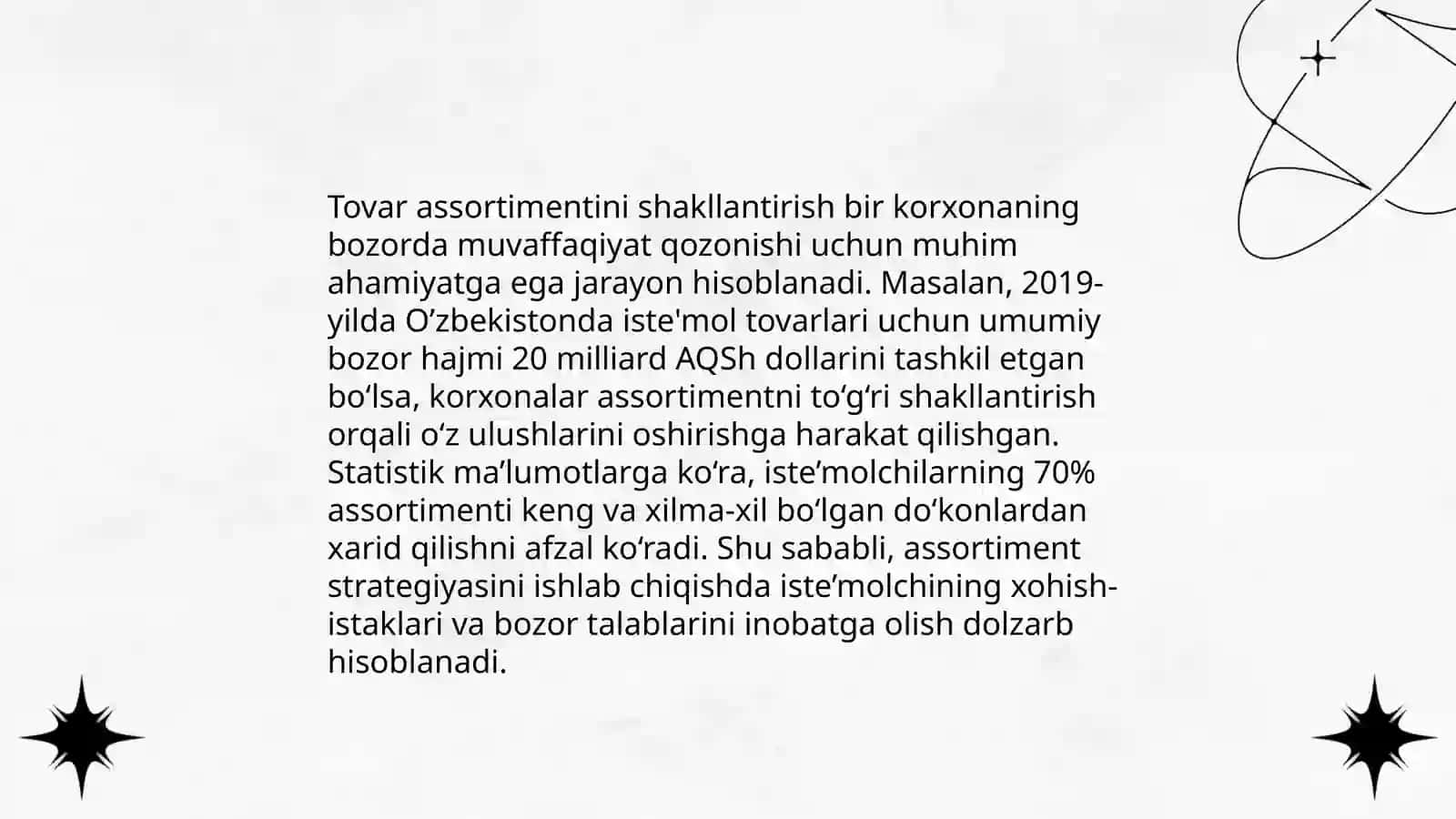 Tovar siyosati 4