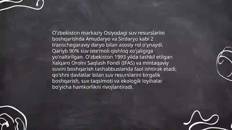 O'zbekiston Markaziy Osiyoda tinchlik va barqarorlikni ta'minlashdagi o'rni 4