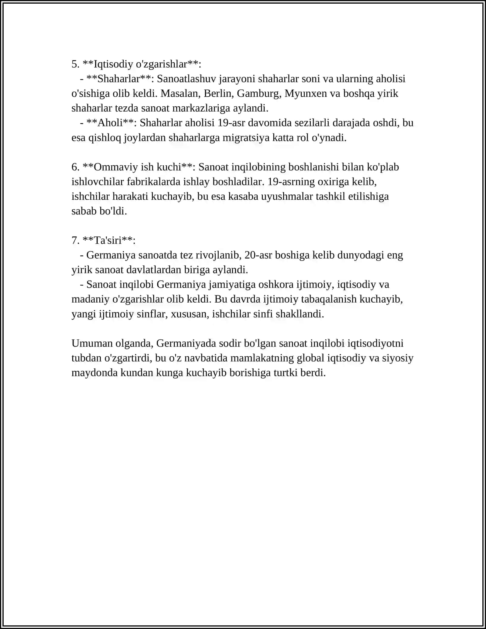 IX -XI ASRLARDA GERMANIYANING IQTISODIY RIVOJLANISHINI ÒZIGA XOS XUSUSIYATLARI 4