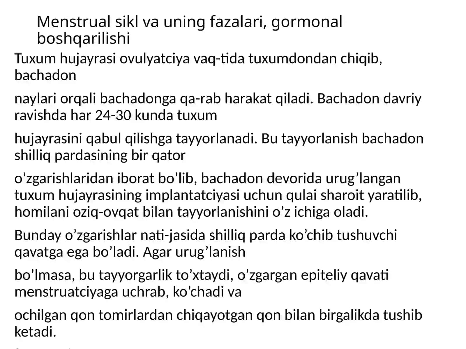 Gistologiya Imtihon 4