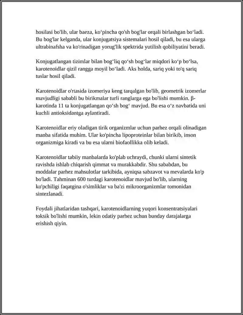 KARATINOIDLAR 4