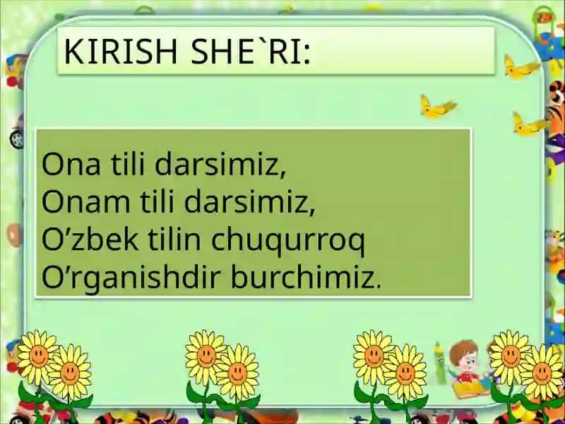 Jarangli va jarangsiz undoshlar ta'limi 4