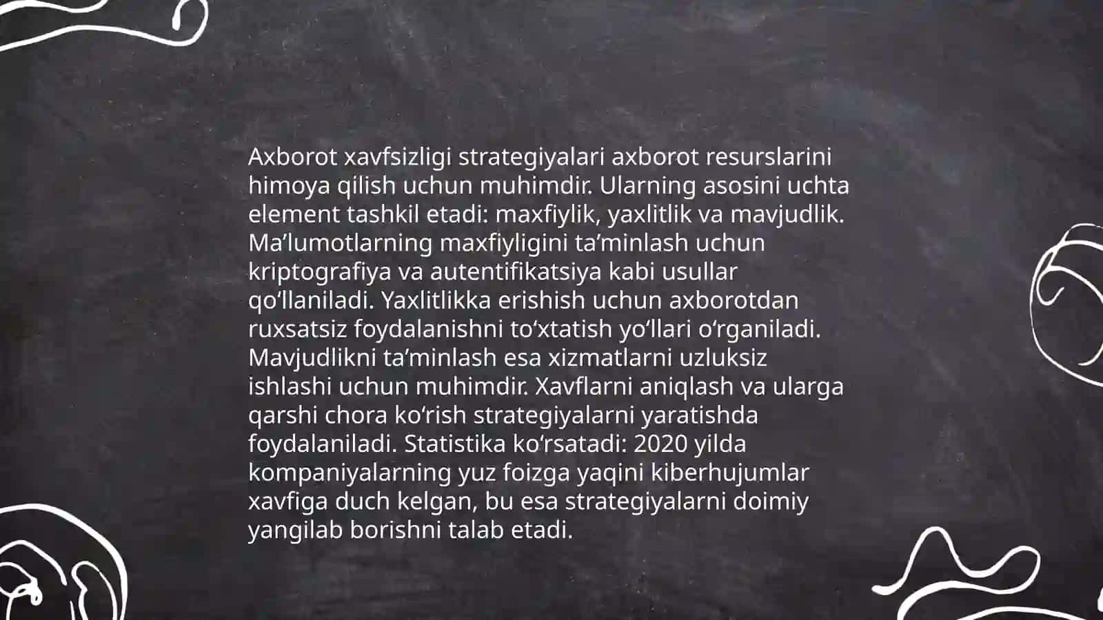 Ma'lumot tizimlari arxitekturasi 4