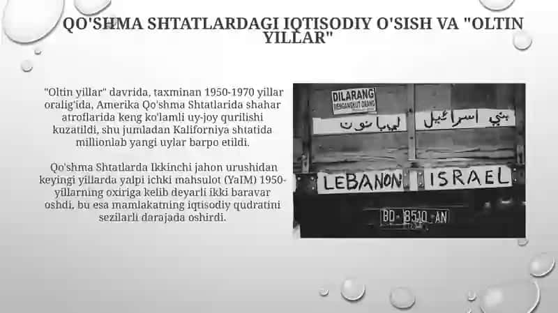 II Jahon Urushidan keyingi yillarda SSSR va AQSH 4