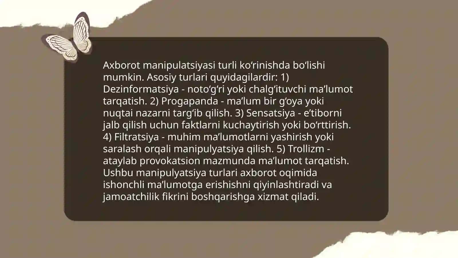 Media va axbarot savodxonligi konsepsiyasi 4
