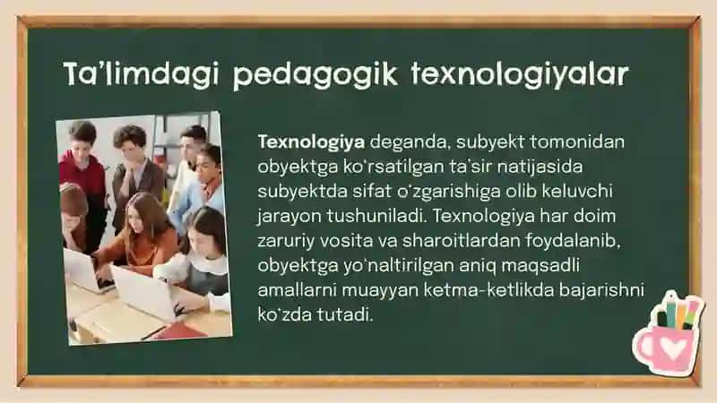 Ta’limda pedagogik texnologiyalar 4