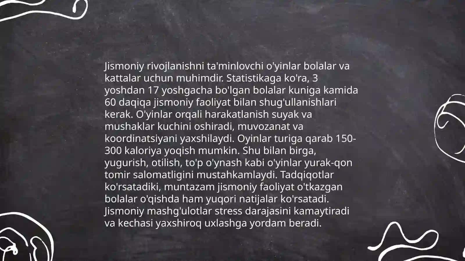 Harakatli o'yinlarning turlari va mazmuni 4