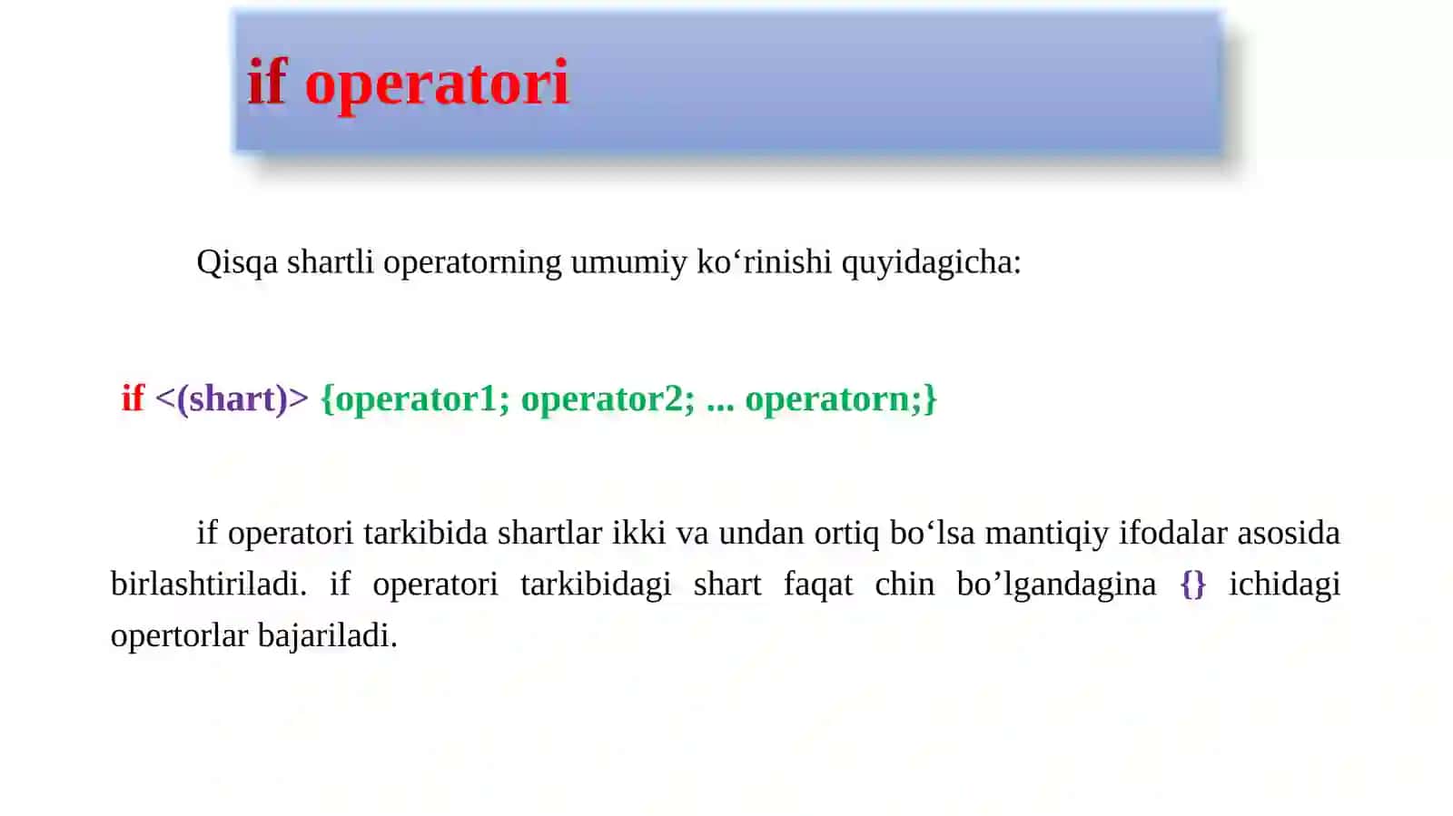 C++ dasturlash tilida tarmoqlanuvchi jarayonlarni dasturlash 4