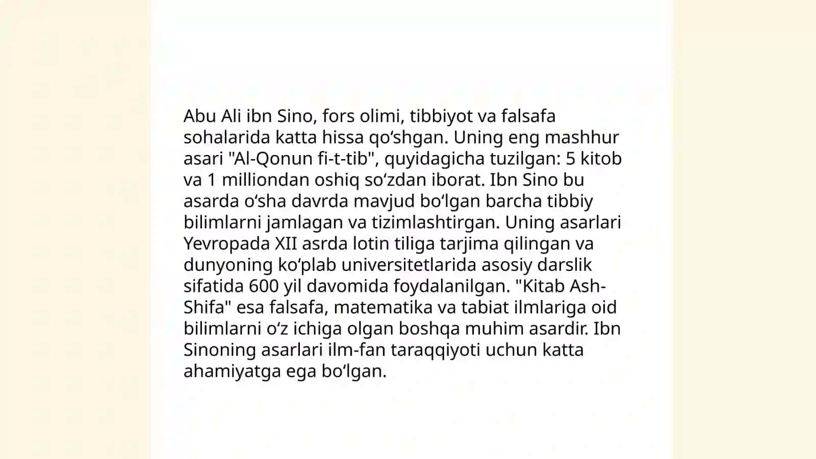 Abu Rayhon Beruniyning ilmiy asarlari 4