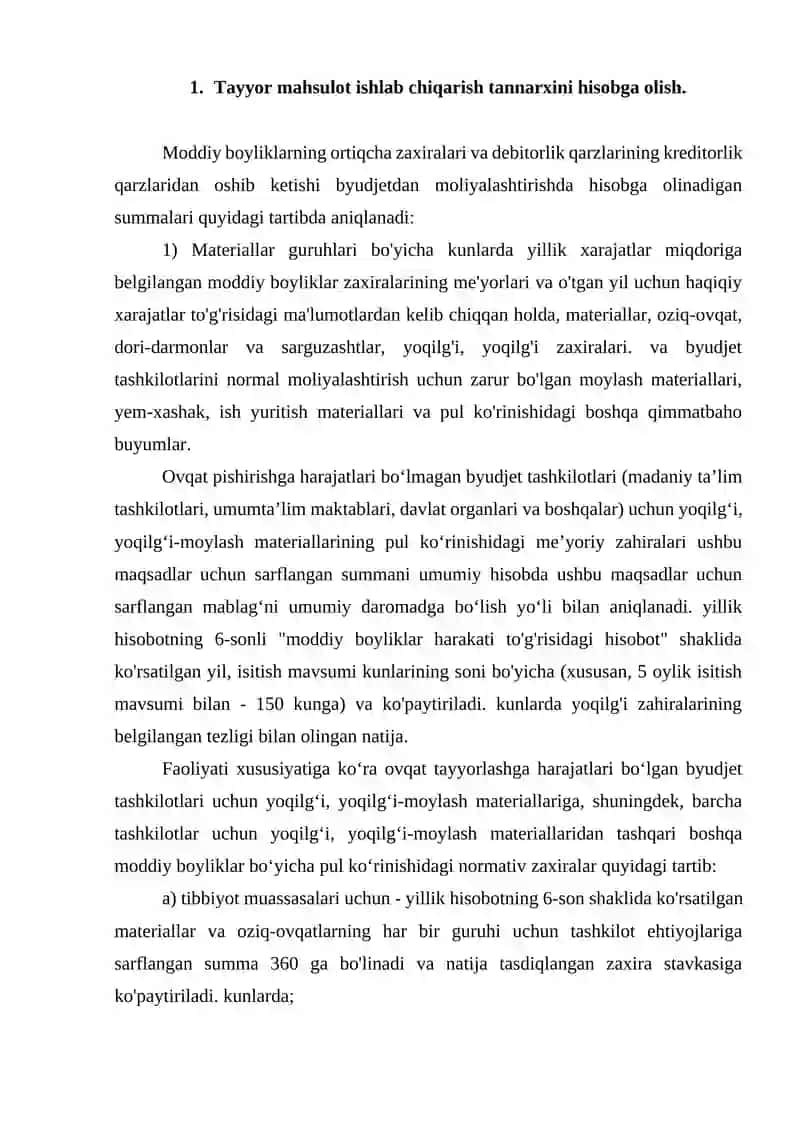 Tovar -moddiy zaxiralar 4