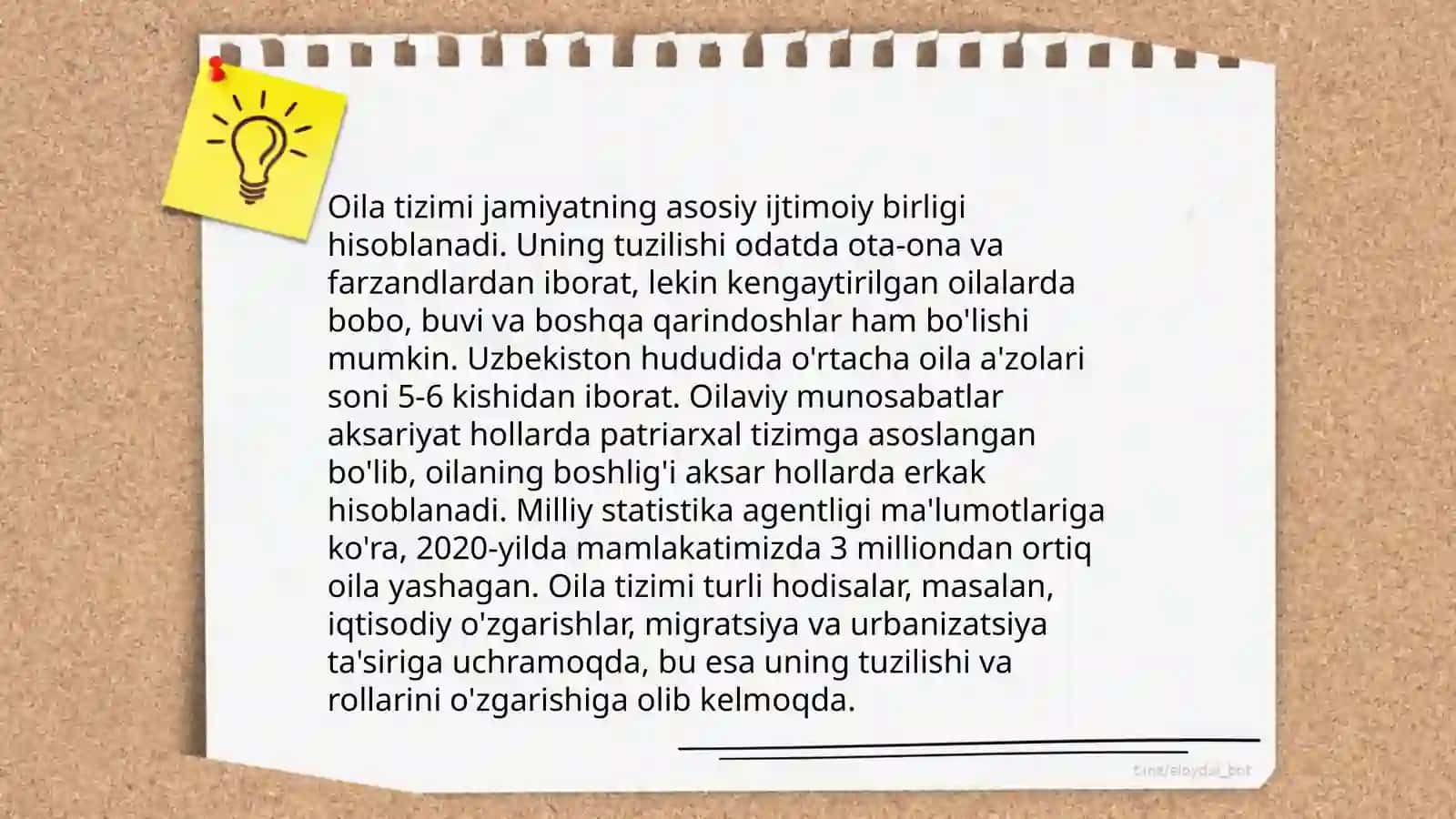 Oila va tarbiya munosabati 4