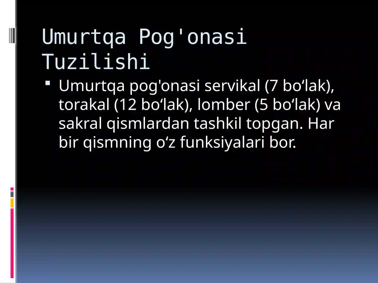 Umurtqa Tug'ma Anomaliyalari 4
