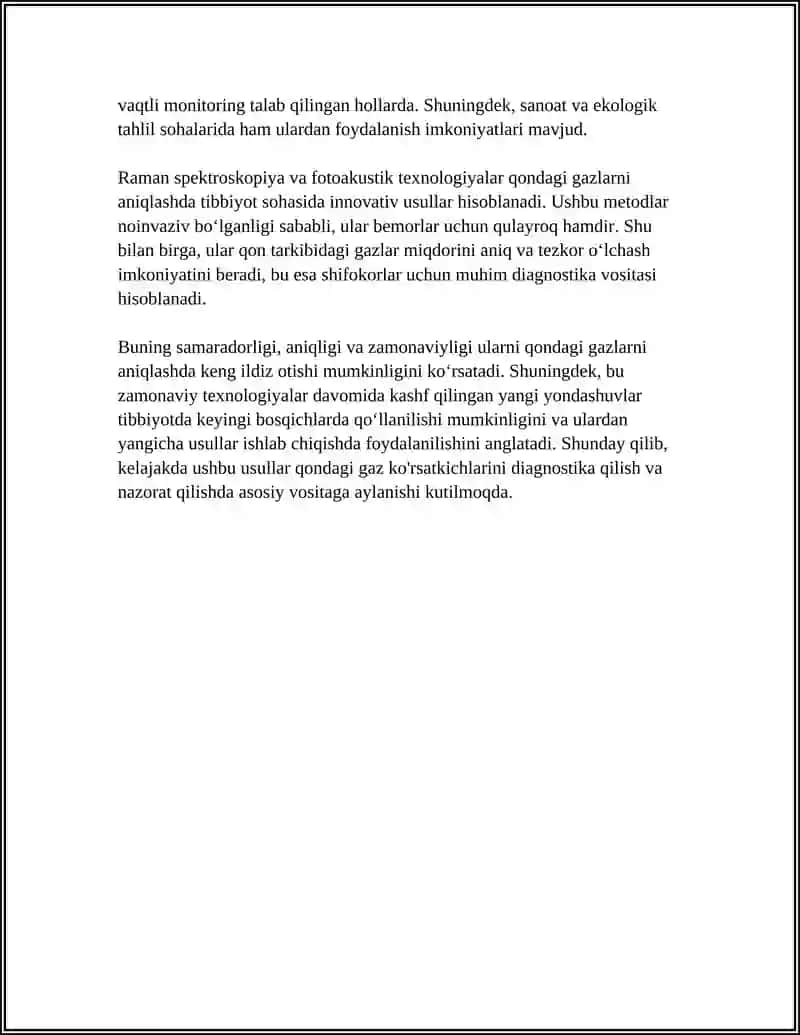QONDAGI GAZLARNI MIQDORINI ANIQLASHNI YANGI USULLARI 4