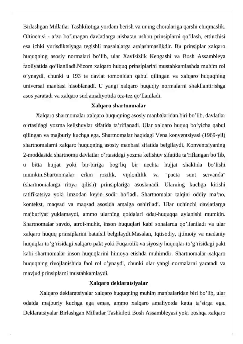 Xalqaro huquqning asosiy prinsiplari 4