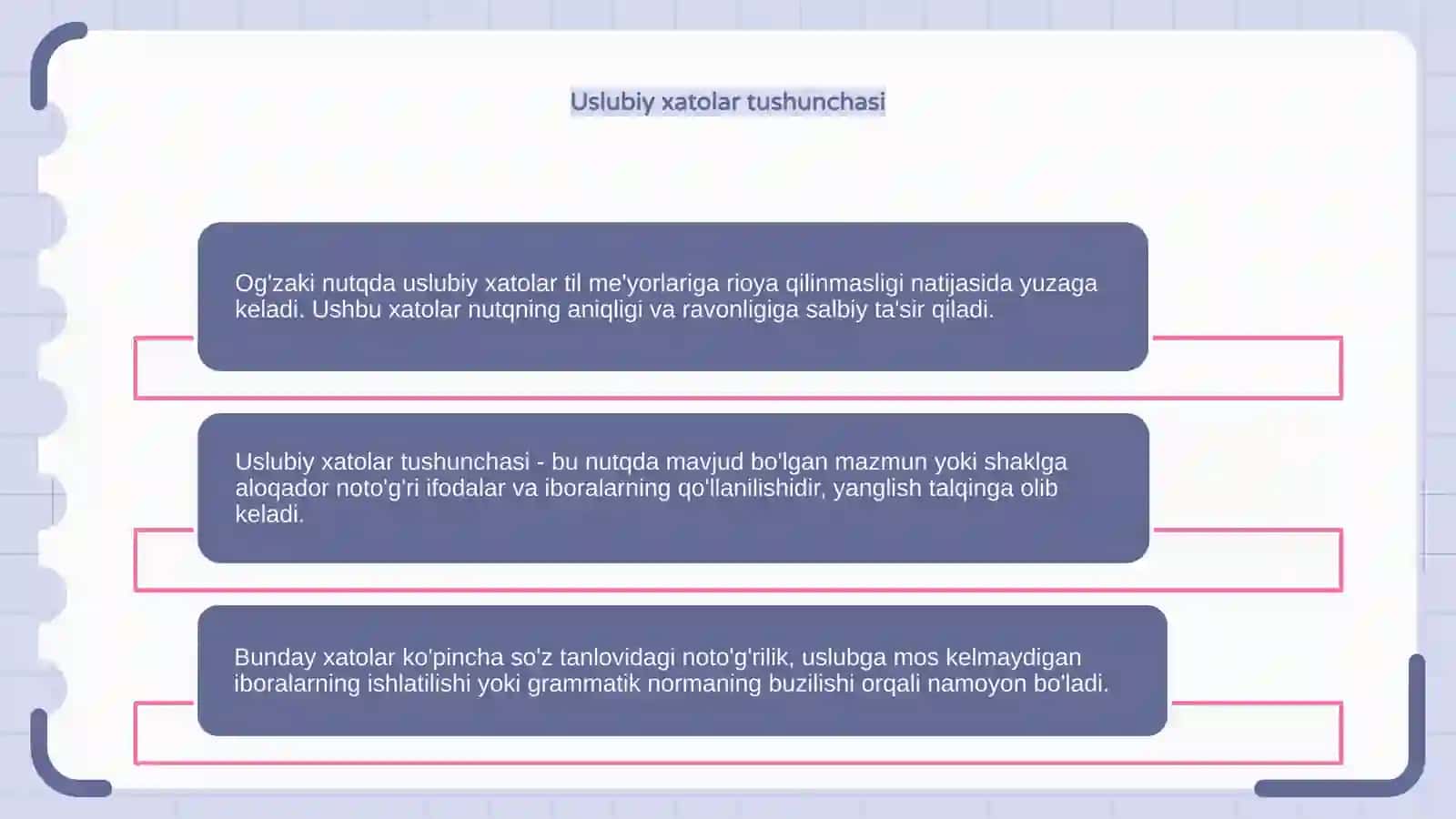 Og'zaki nutqdagi uslubiy xatolar tahlili 4