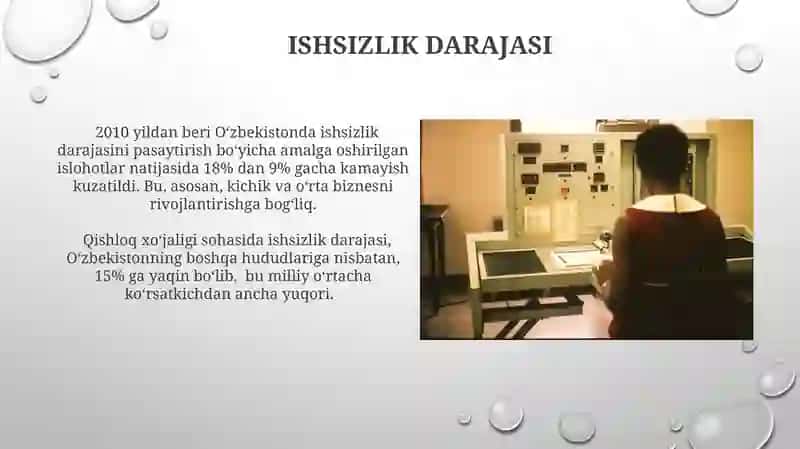 Milliy iqtisodiyot rivojlanishining asosiy ko’rsatkichlari 4