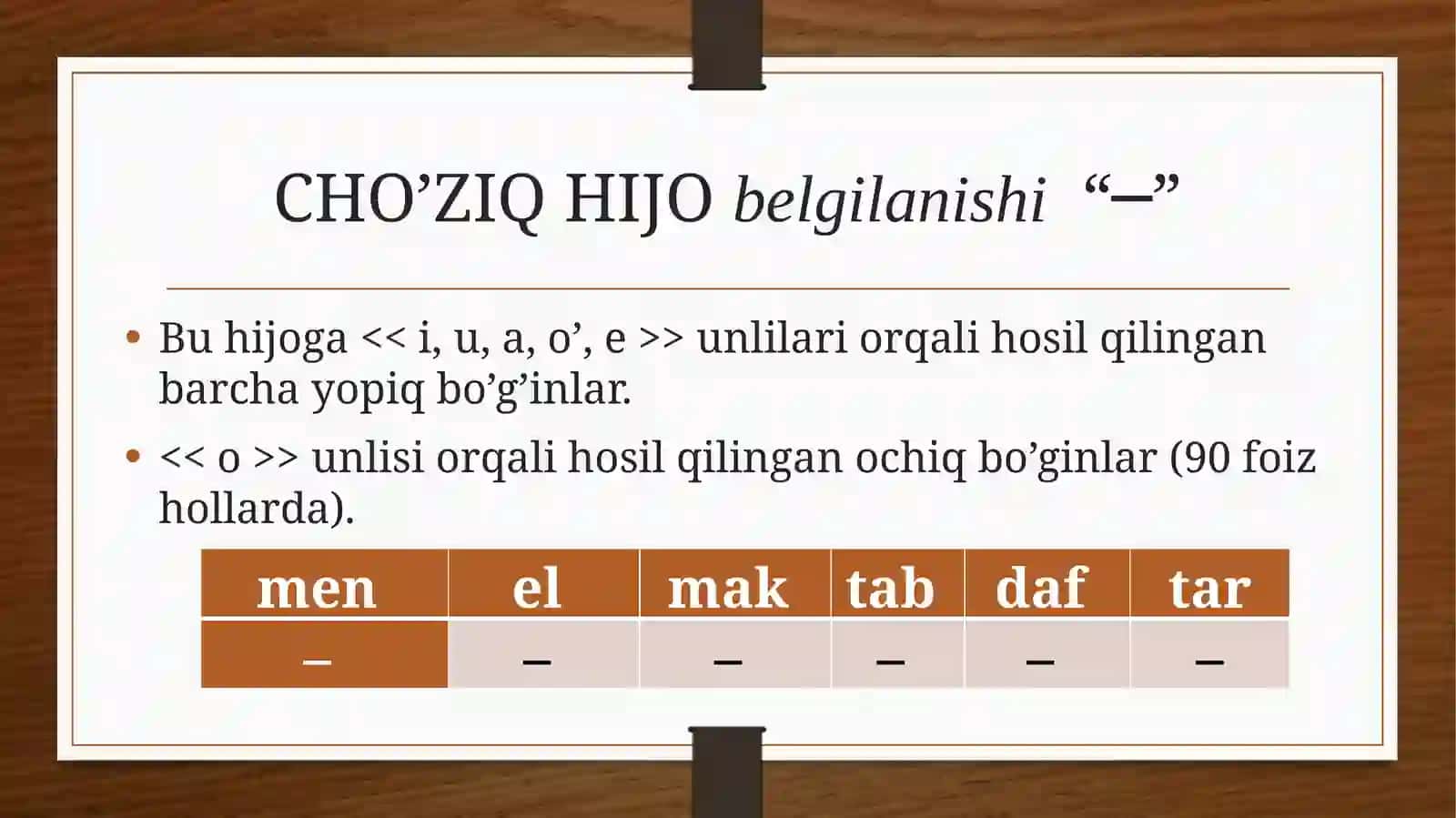 Hijo va uning turlari, rukn hosil qiluvchi unsurlar, asl bahrlar 4