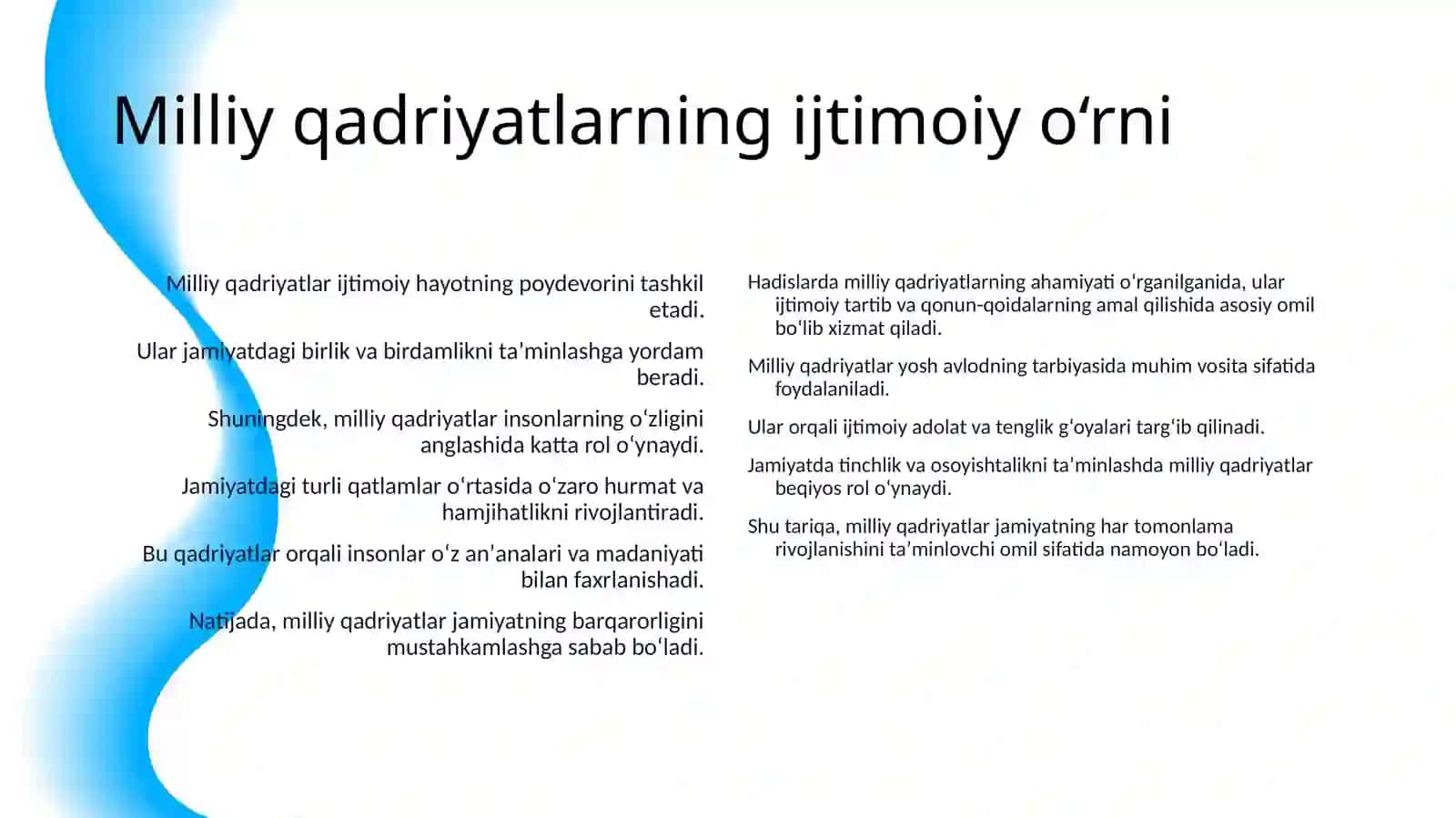 HADISLARDA MILLIY VA DINIY QADRIYATLARNING AKS ETISHI 4