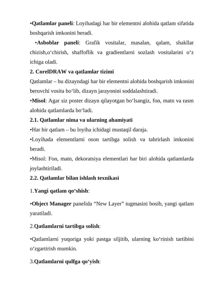 CorelDRAW dasturi 4