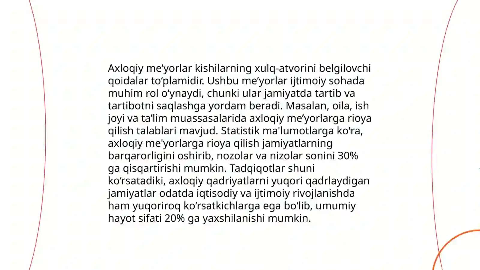 Axloqiy kodekslarning ijtimoiy ishdagi ahamiyati va roli 4
