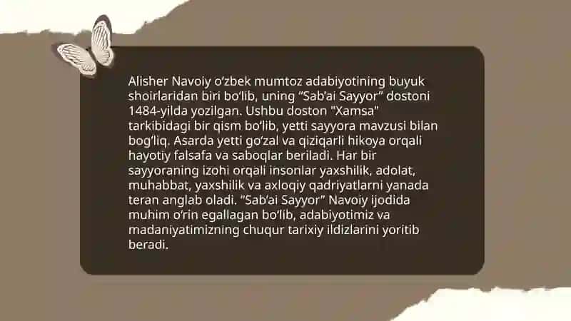 Rumiy,Novoiy va Bakochcho ("Masnaviy ma'naviy","Sab'ai Sayyor ","Dekomeron" asarlarining tahlili misolida) 4