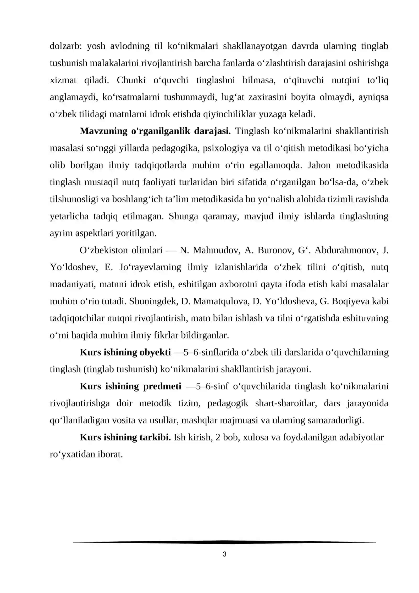 Umumta’lim maktablarining 5-6-sinflarida o‘zbek tili darslarida tinglash ko‘nikmalarini rivojlantirish 4
