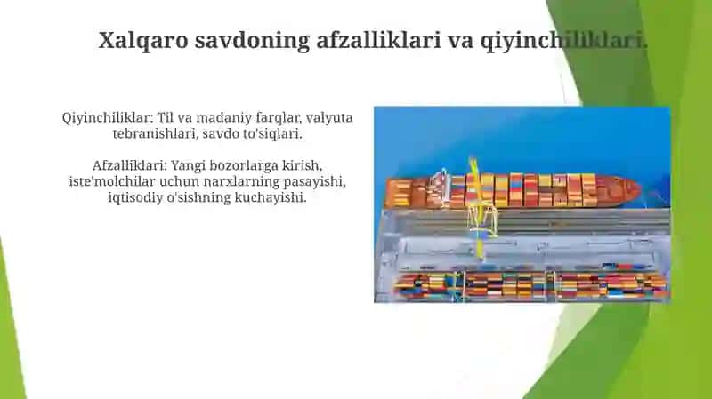 Xalqaro savdo 4