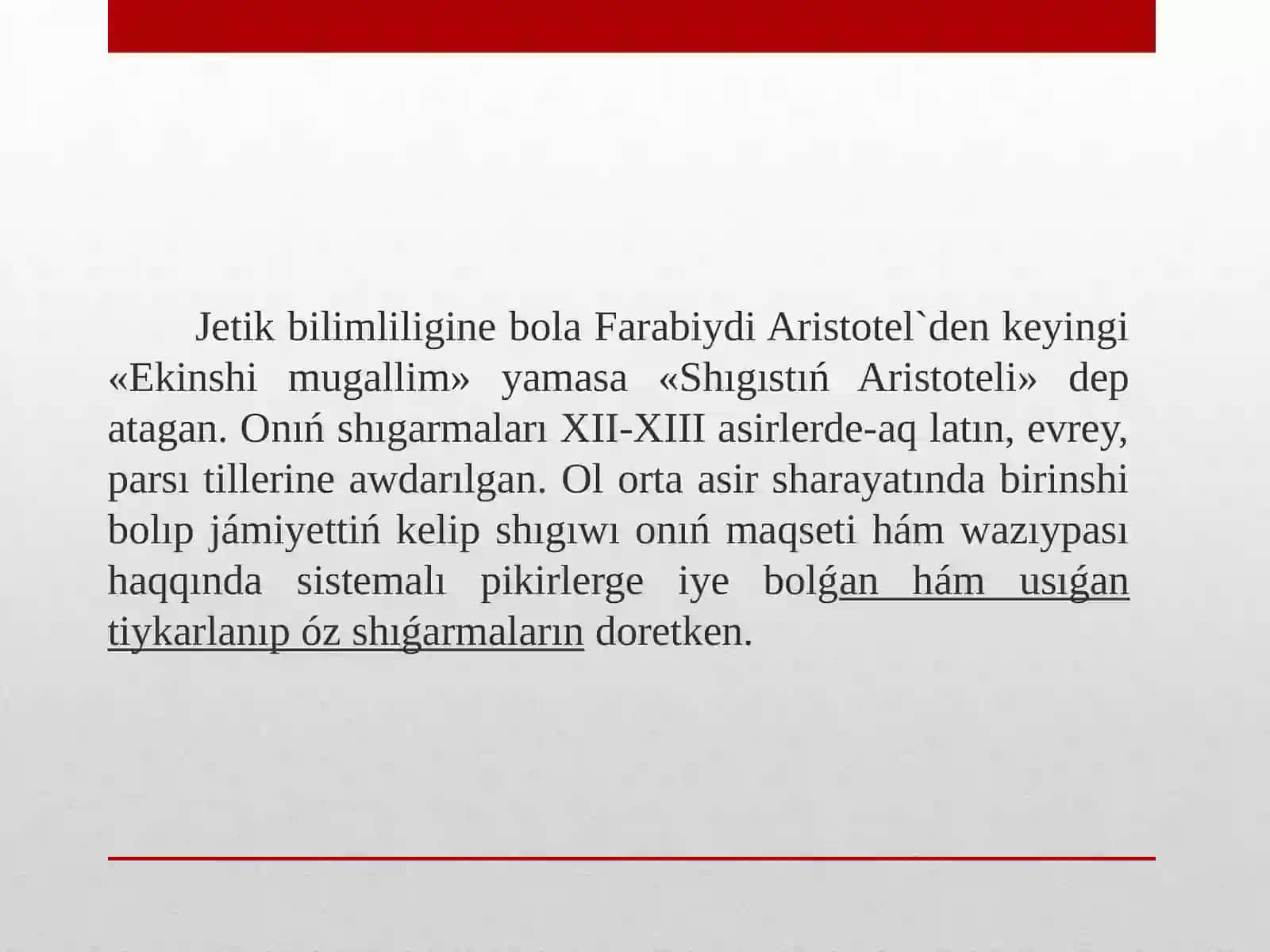Joqari manawiyatli jaslardi tarbiyalawda Orayliq Aziya alimlari ilmiy miyrasiniń ornı (alimlarniń ilmiy xizmeti misalinda) 4