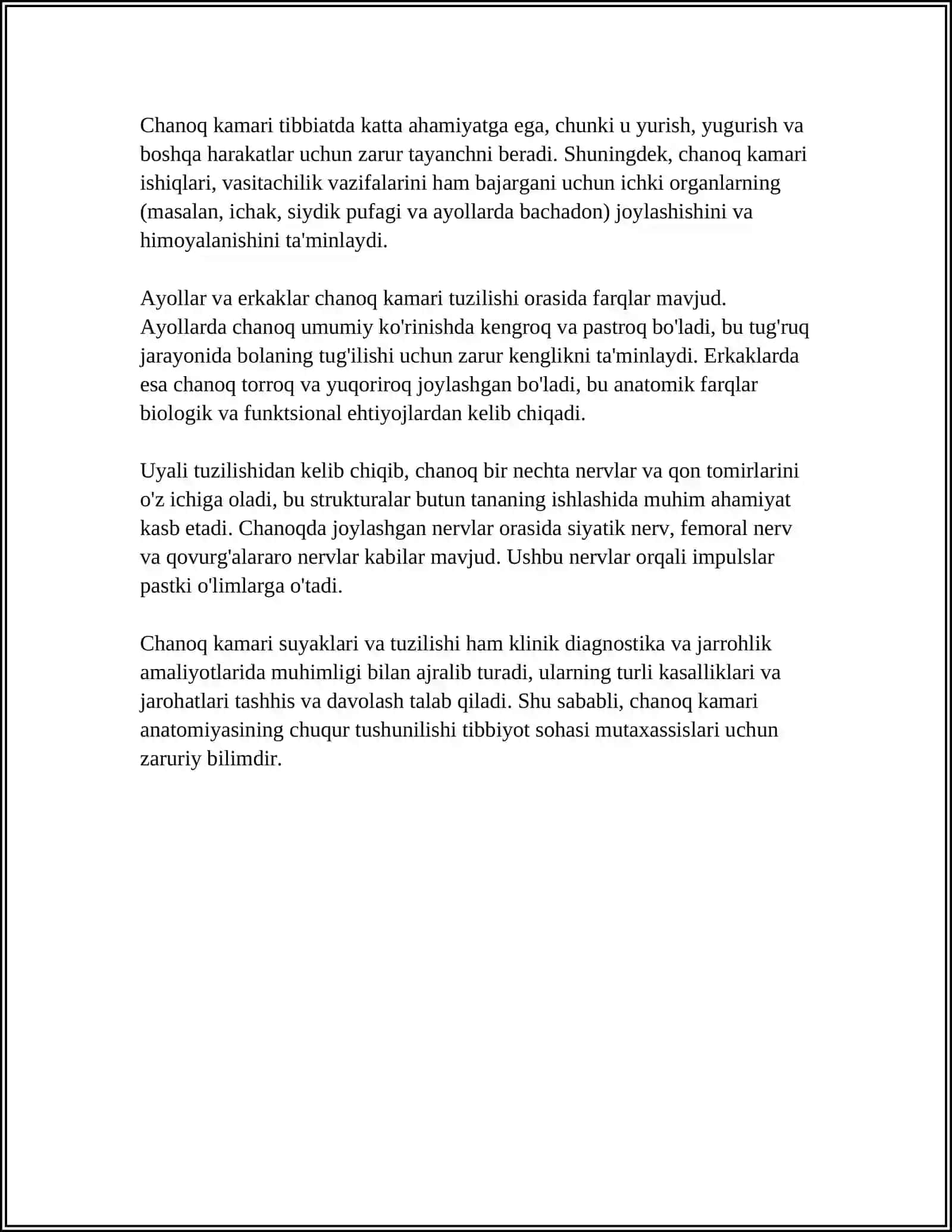 CHANOQ KAMARI VA OYOQNING ERKIN SUYAKLARI 4
