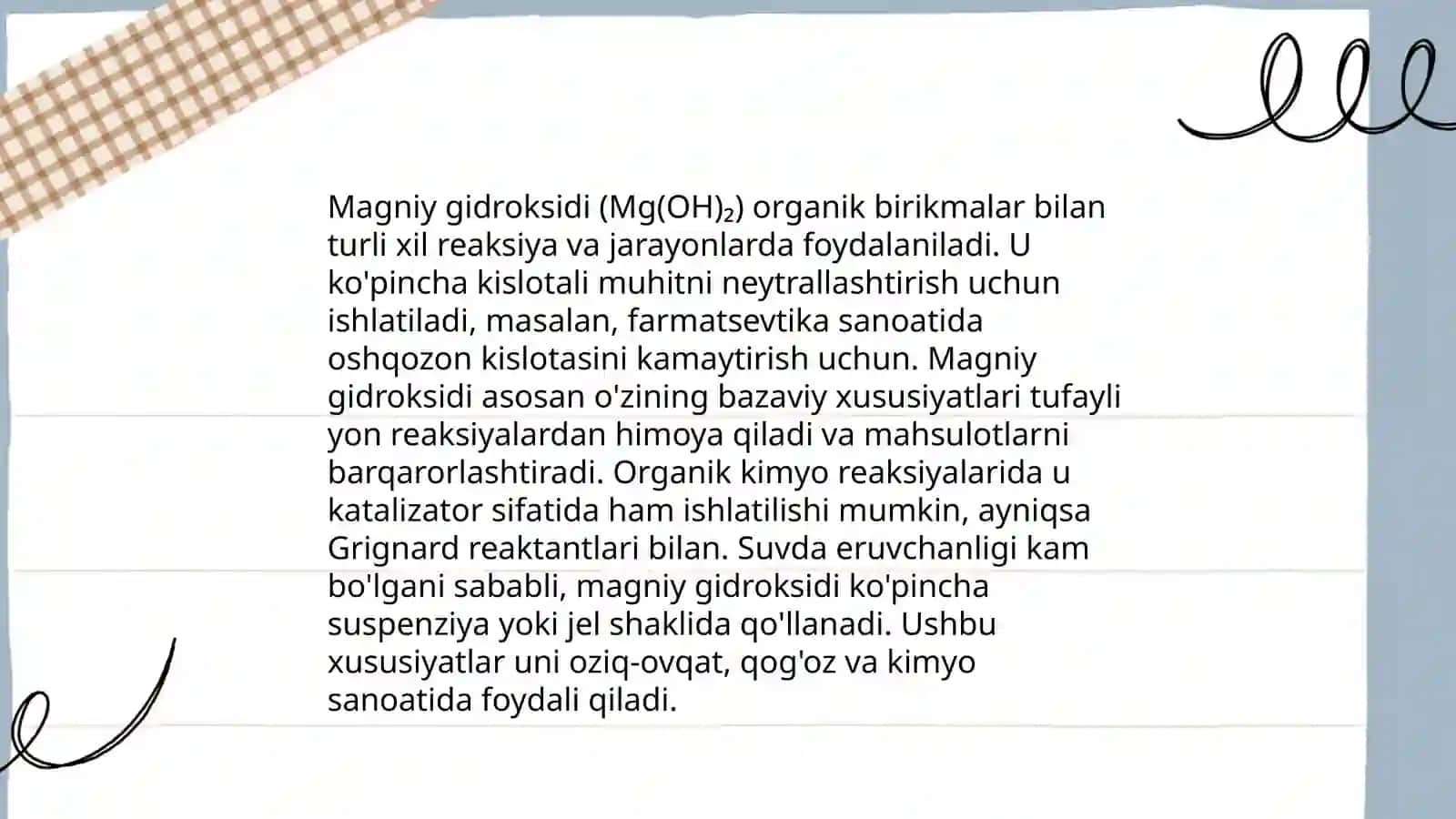 Magniy organik birikmalar 4