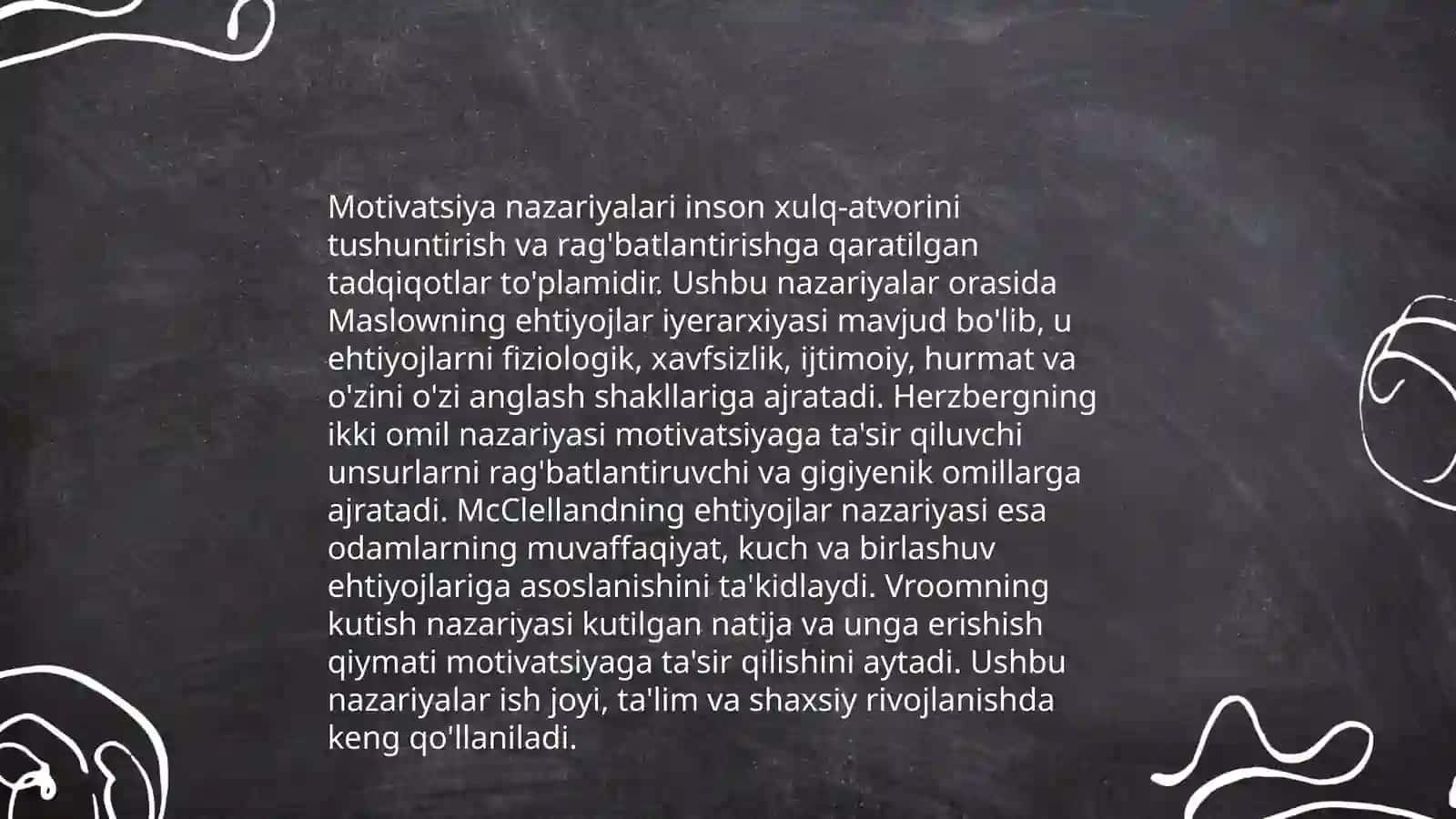 Faoliyat va mativatsiya 4