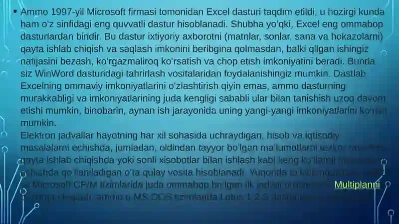 TIBBIY BIOLOGIK TAJRIBA NATIJALARINI STATISTIK QAYTA ISHLASH .O’RTACHA QIYMAT ,DISPERSIYA ,ISHONCHLILIK INTERVALINI HISOBLASH. 4