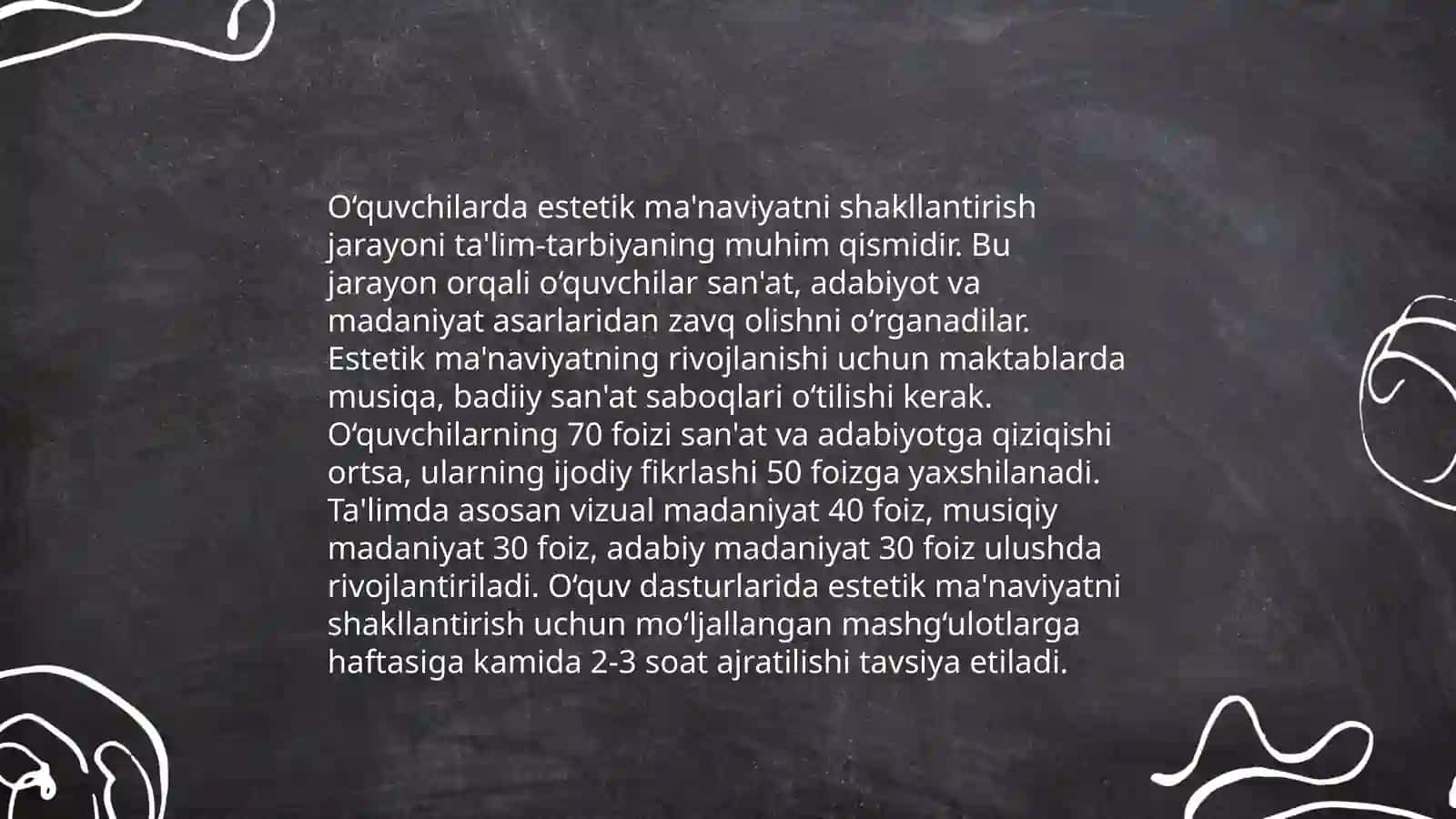 O‘quvchilarni artpedagogika vositasida tarbiyalash 4
