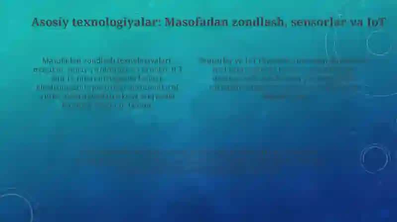 Ekologik monitoringda zamonaviy texnologiya 4