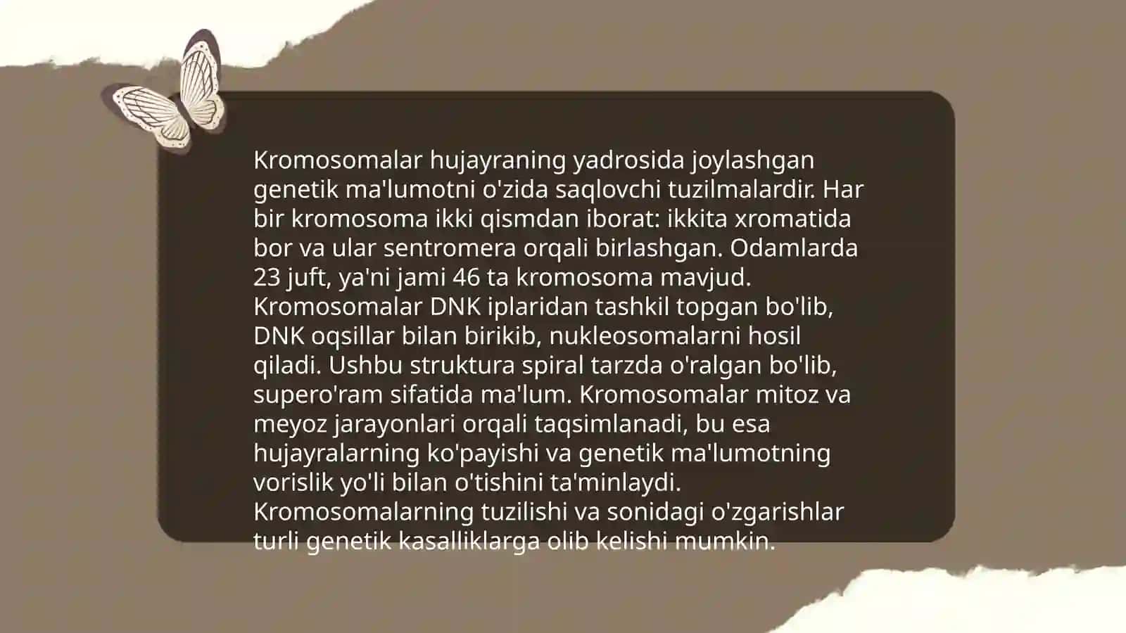Belgilarning toʻliqsiz birikkan holda irsiylanishi (krossingover) 4