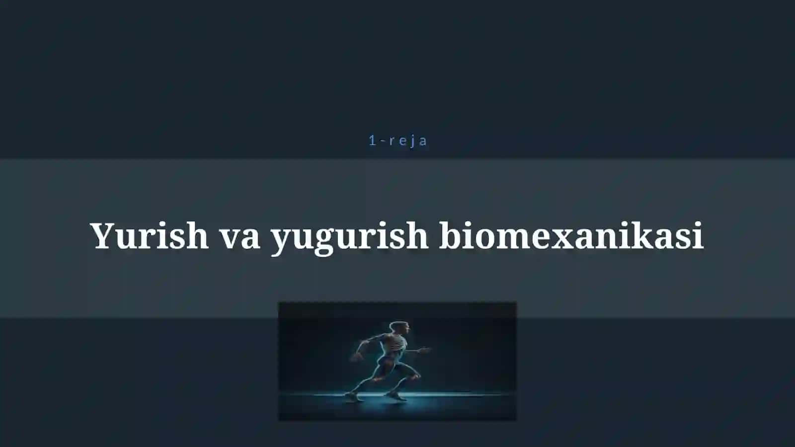 YURISH, YUGURISH, SAKRASH VA ULOQTIRISH TEXNIKASI 4