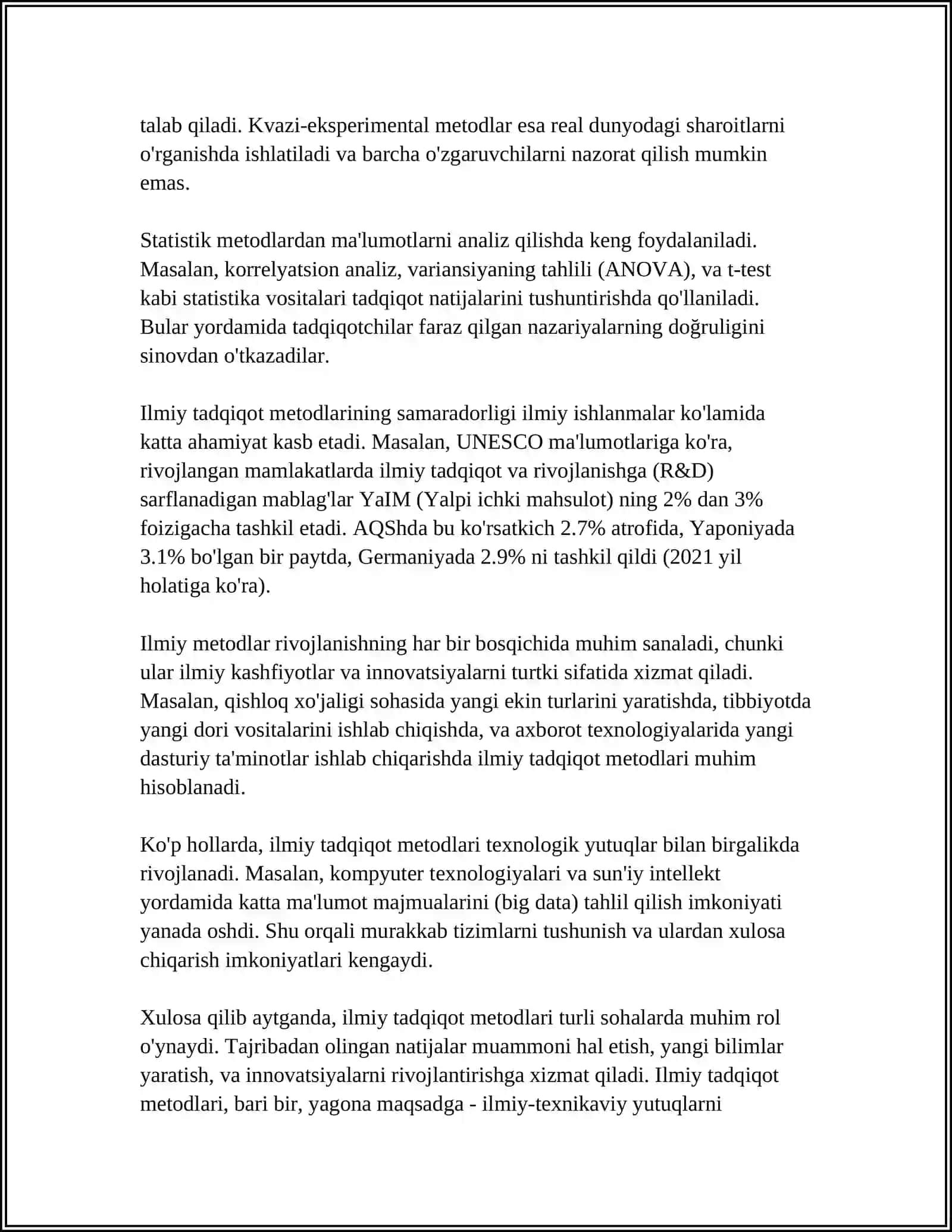 ILMIY TADQIQOT VA IJOD TIZIMIDA DALIL REFERAT 4