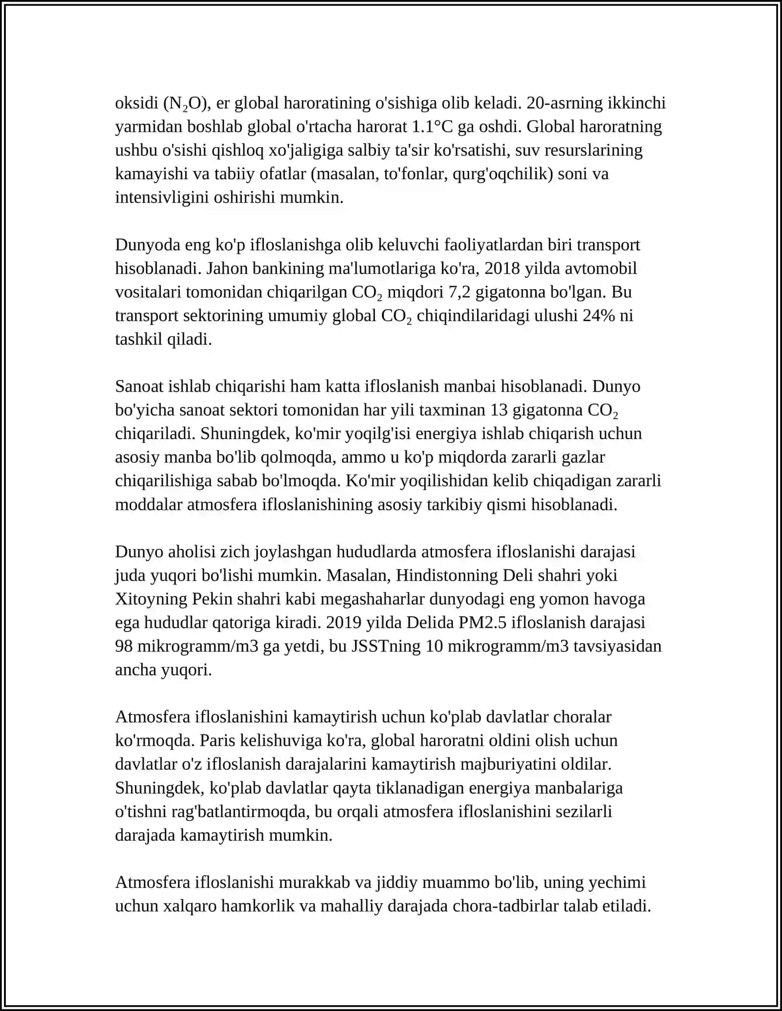 HOZIRGI ZAMONNING EKOLOGIK MUAMMOLARI 4