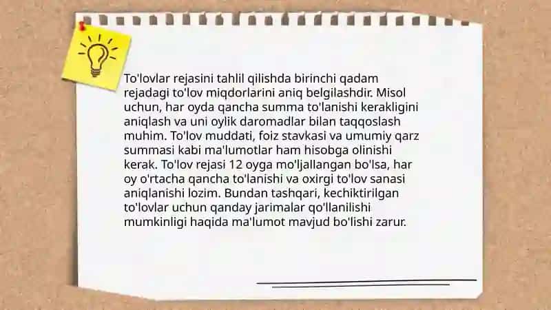 Qishloq xo'jaligi korxonalarida kelgusi davr xarajatlari va to‘lovlari rezervidan foydalanishni tekshirish 4