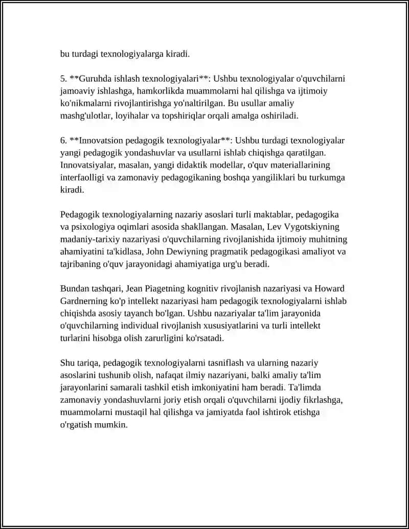 PEDAGOGIK TEXNOLOGIYANIN KLASSIFIKACIYASI 4