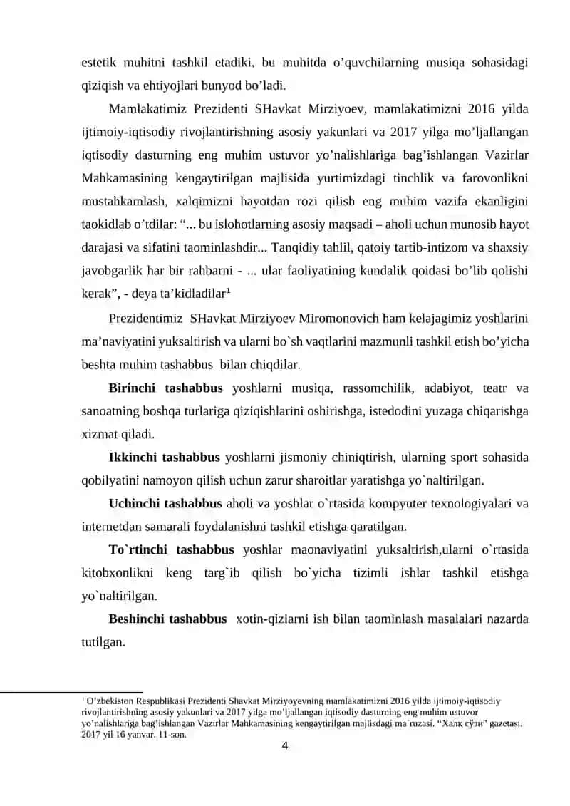 Sinfdan tashqari musiqa tadbirlarining maqsad va vazifalari 4