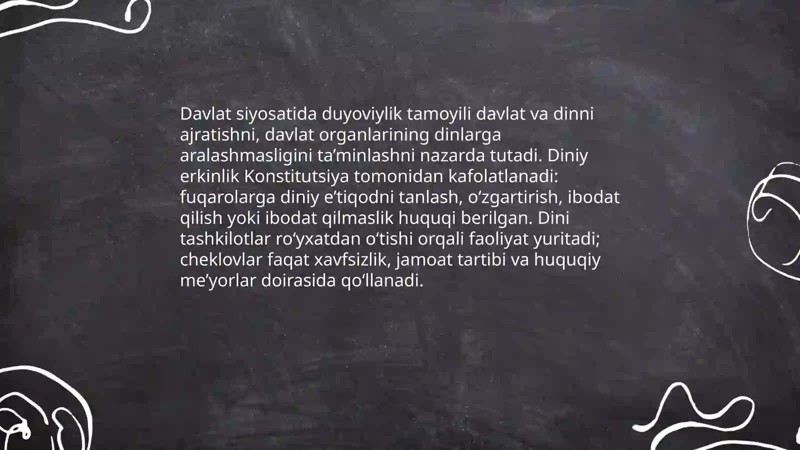 Jamiyat hayotida duyoviylik va diniylik mutanosibligi 4