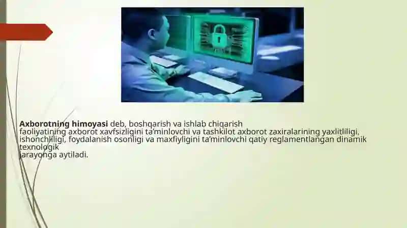 Axborot xavfsizligini ta’minlashning g’oyaviy-nazariy asoslari 4