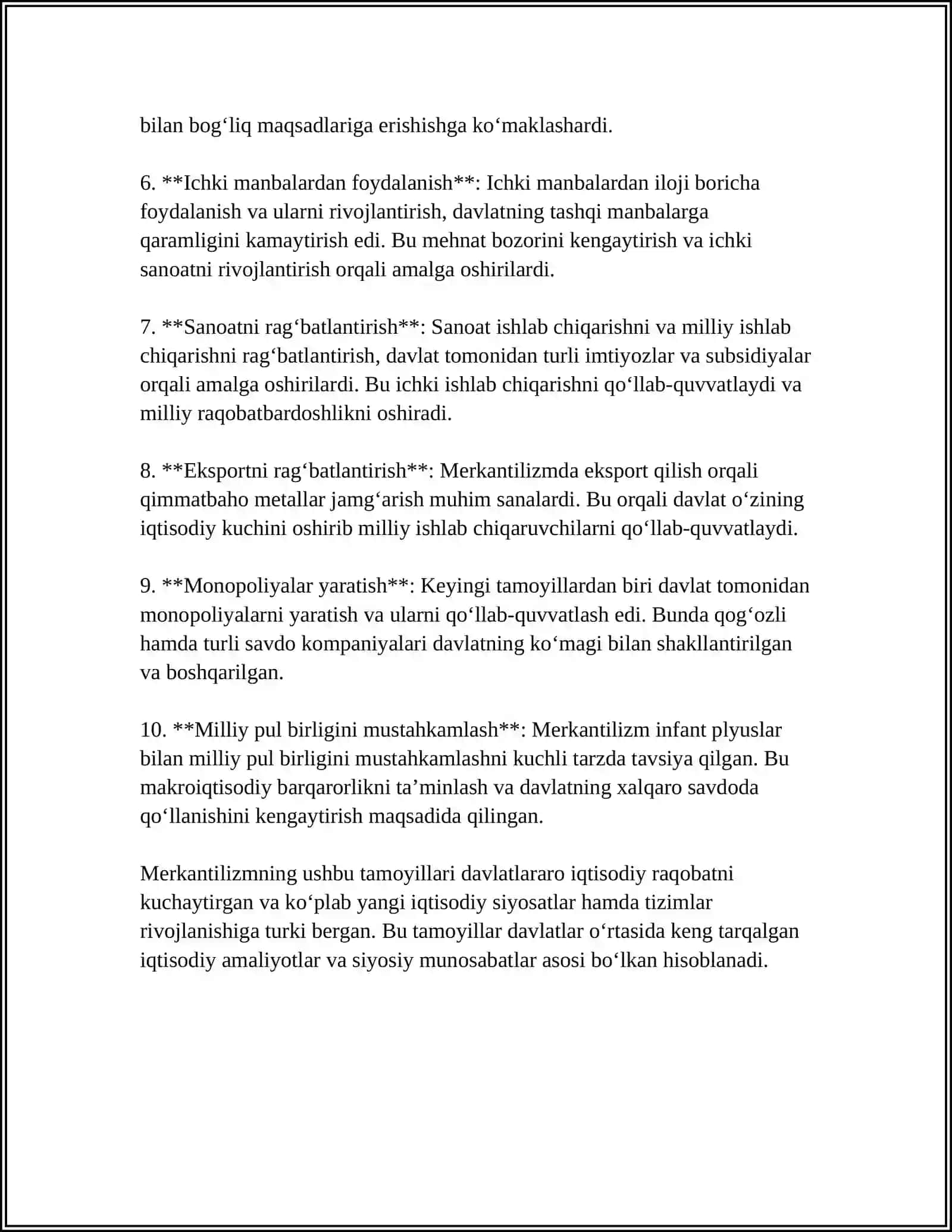 MERKANTALIZIM 4