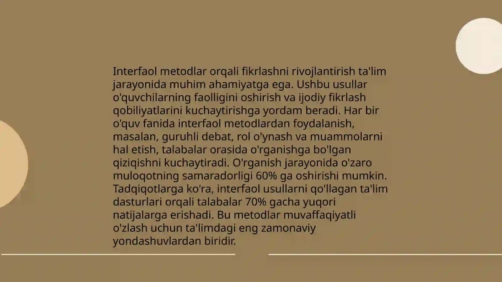 Interfaol ta'lim metodlari 4