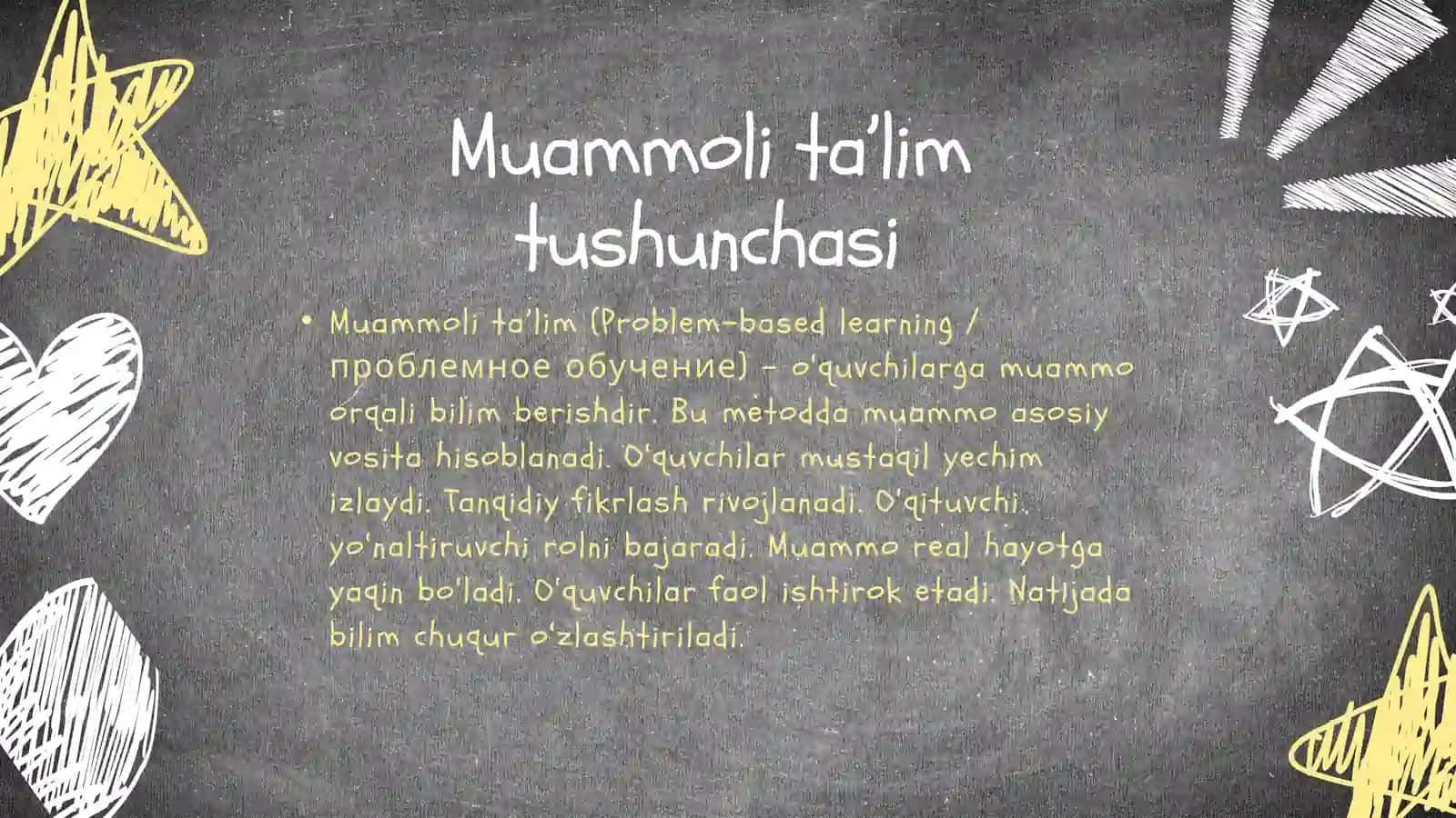 Muammoli darslarda CLIL texnologiyasidan foydalanish 4