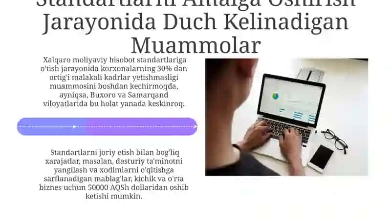 Xalqaro Moliyaviy Hisobot Standartlariga O'tishdagi Yutuqlar 4